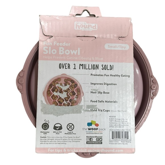 Outward Hound Slo Bowl Fun Feeder (Small/Tiny) Dogs - Picture 2 of 3